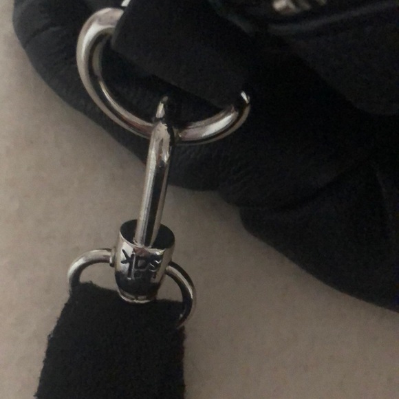 Bag/satchel/crossbody black leather - Picture 6 of 7